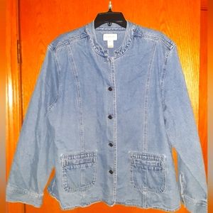 Womens size XL. Out of the Blue jean jacket